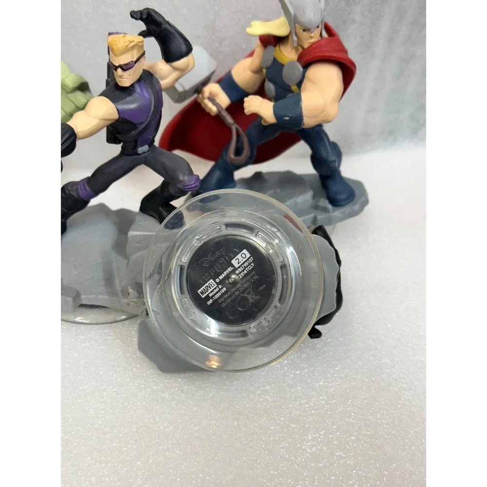 Disney Infinity‎ Marvel Avengers Hulk Hawkeye Thor Black Widow Figures 2.0